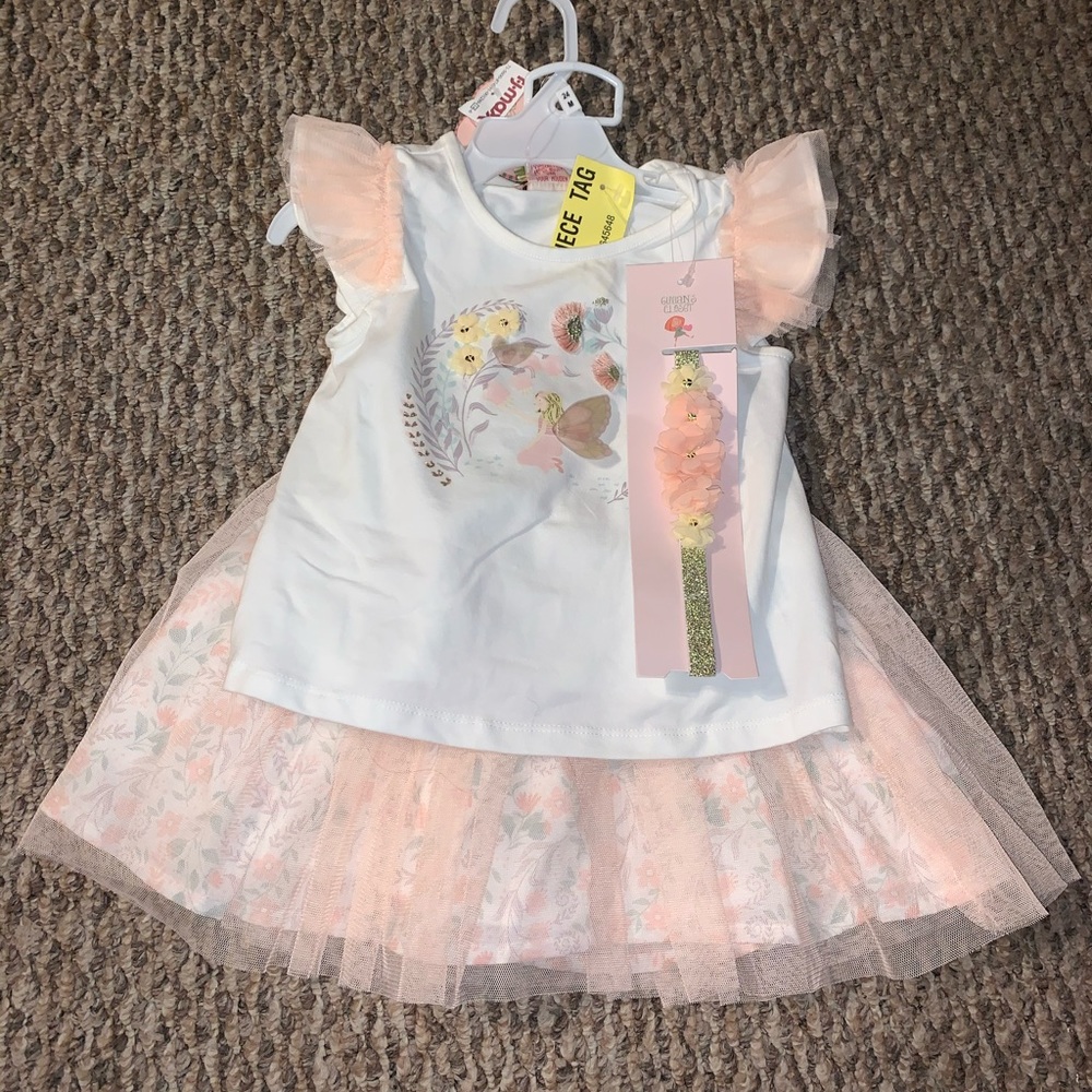 24 month skirt & blouse set